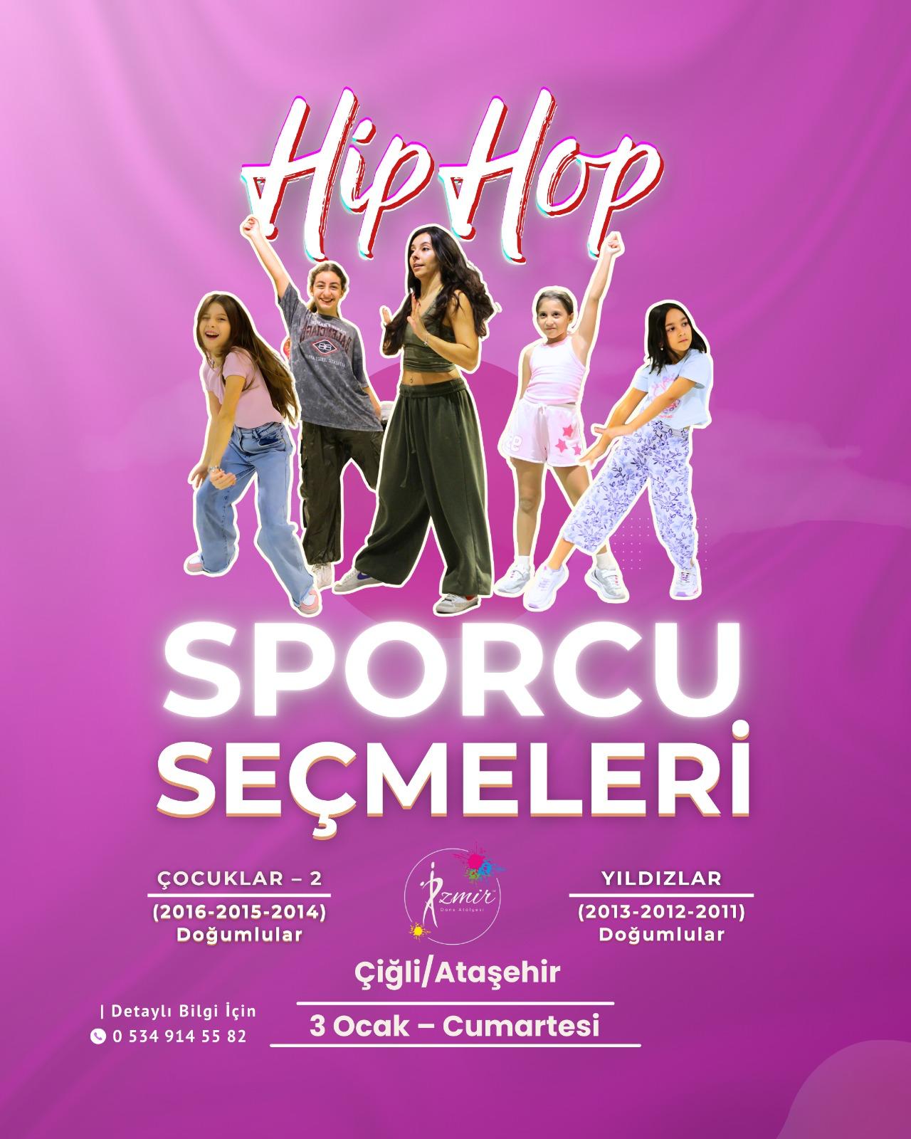 Hiphop Sporcu Grubu Seçme Sonuçları